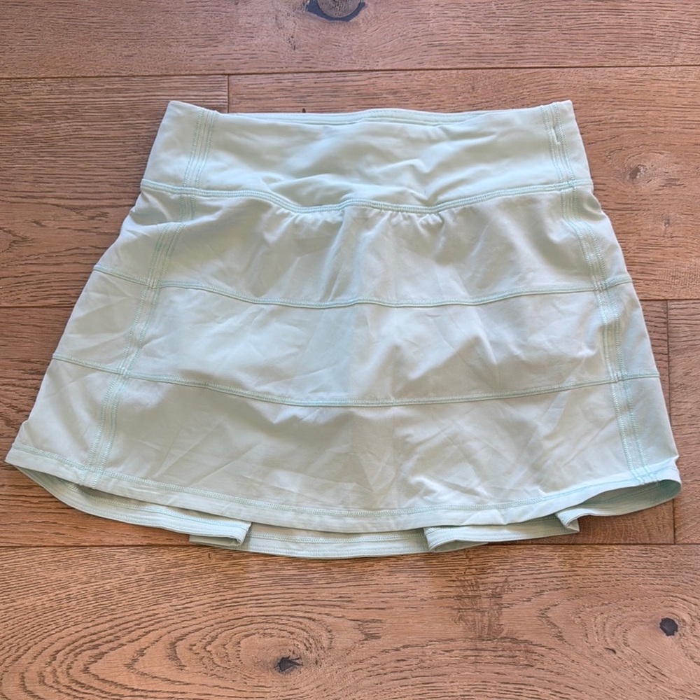 Lululemon Pace Rival Skirt Light Green